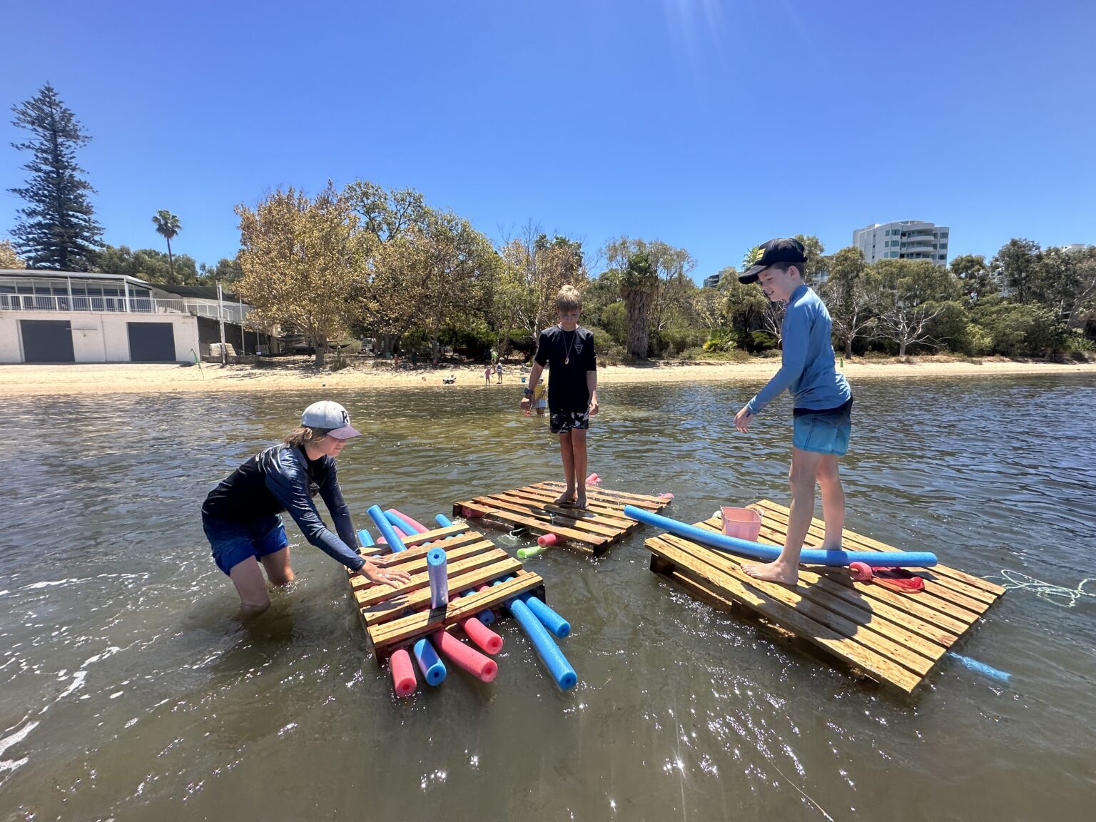Round Raft For Kids Raft of Fun: Exploring, Building, and Sailing at KIN Homeschool ...